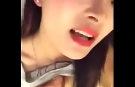 cute asian recorded fuking on smartphone - homemade