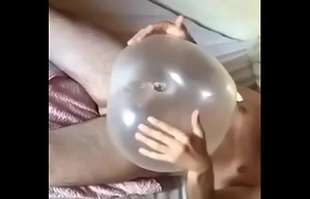 Luftballon Handjob Geo Donut Ballon Sperma