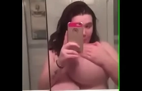 Overweight 18yo BIGGEST TITS on Earth
